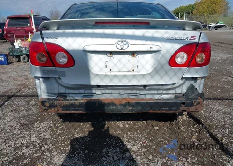 2008 Toyota Corolla S from USA, damaged, VIN 2T1BR32E08C883432